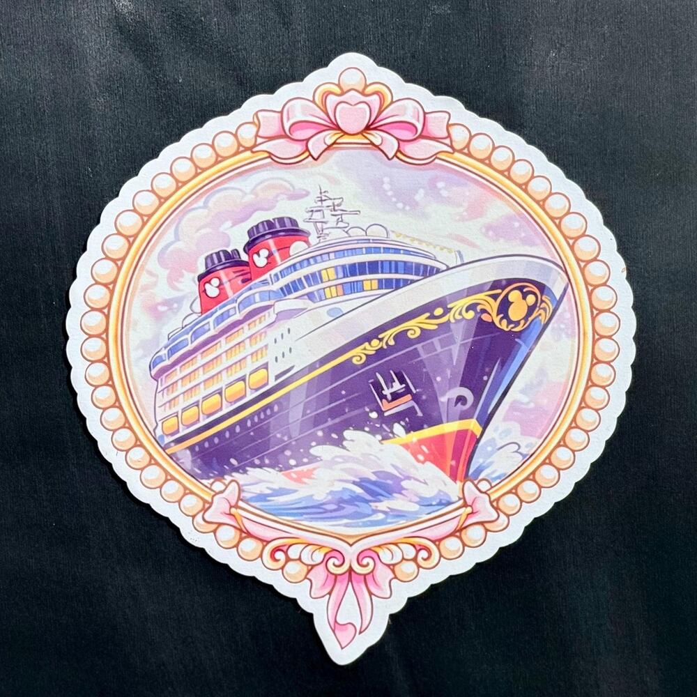 Coquette Cruise Ship Magnet Cruise Door Cruise Ship Bow Cruise Door Decoration